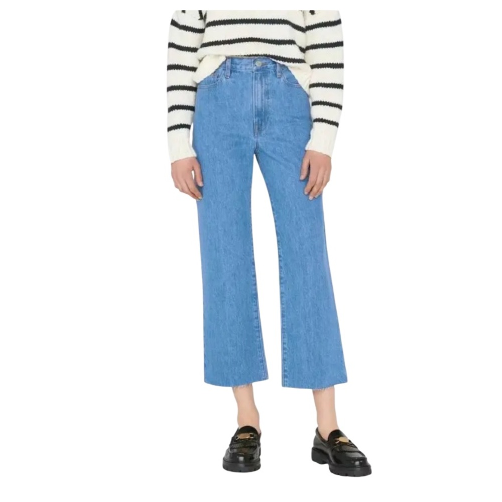 Frame Le Jane Crop Jeans Meadow Wash